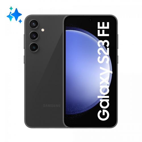 17445553541076-samsunggalaxys23fesmartphoneaigraphitebudsfegraphitesmartphonedisplaydynamicamoled2x64android14camera50mp8gbram128gbcuffiebluetoothtruewirelessanc
