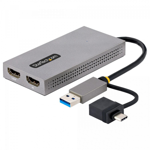 1744605651576-startechcomadattatoreusb30ahdmischedavideoesternausb30adoppiohdmi1x4k30hz1x1080pcavoda11cmintegratocondongledausbaausbcconvertitoredausbacadualhdmiwinmac