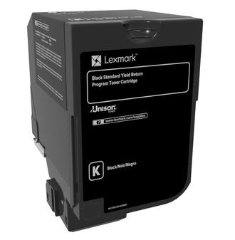17446394174272-lexmark74c2sk0cartucciatoner1pzoriginalenero