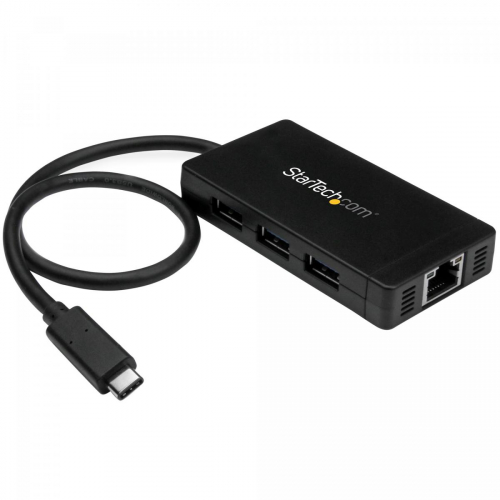 17446576011489-startechcomhubusb305gbpsa3porteconusbceethernetgigabitincludeadattatoredialimentazione