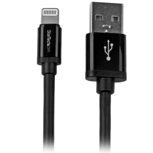 17446638622601-startechcomcavolungoconnettorelightninga8pinappleneroausbda2mperiphoneipodipad