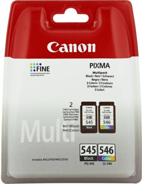17447078786987-canonpg545xlcl546xlcartucciadinchiostro2pzoriginaleresastandardnerocianogiallomagenta