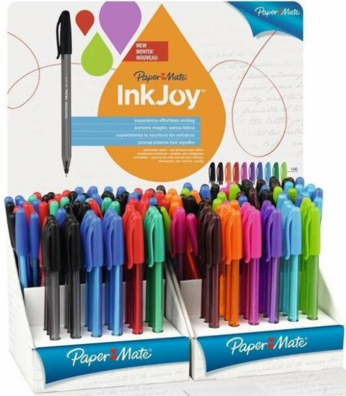 17447616615766-papermateinkjoy100neroblumarroneverdeazzurroverdechiaromagentaarancionerossoviolapennaasfera250pz