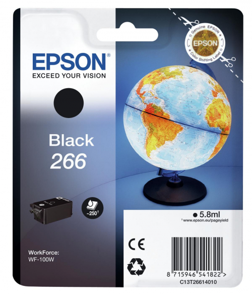 17448418372467-epsonglobesinglepackblack266inkcartridge