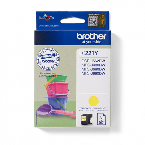 17448523160515-brotherlc221ycartucciadinchiostro1pzoriginalegiallo