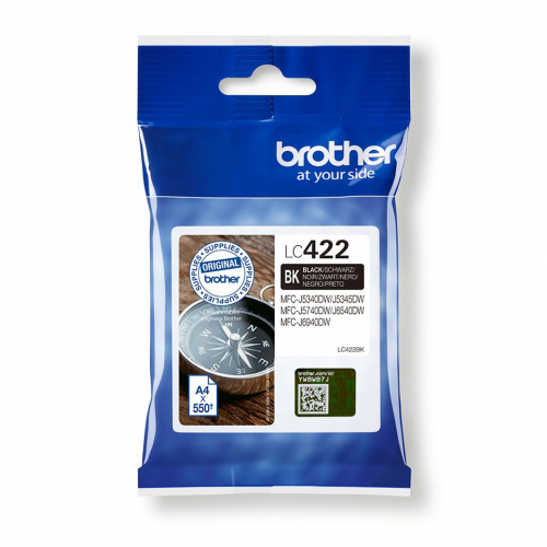 17448726481004-brotherlc422bkcartucciadinchiostro1pzoriginalenero
