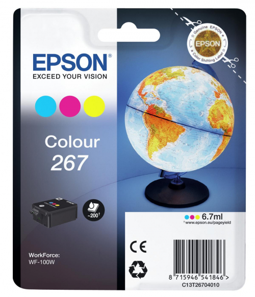 17449089754562-epsonglobesinglepackcolour267inkcartridge