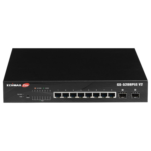 17449416707636-edimaxgs5208plgv2switchdiretegestitogigabitethernet101001000supportopoweroverethernetpoenero