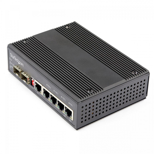 17449499970789-startechcomswitchretelanindustrialea6porte4portepoerj452slotsfp30w101001000mbpspoweroverethernetcommutatorehubgigabitswitchmontabilesuguidadin40degcto75degc