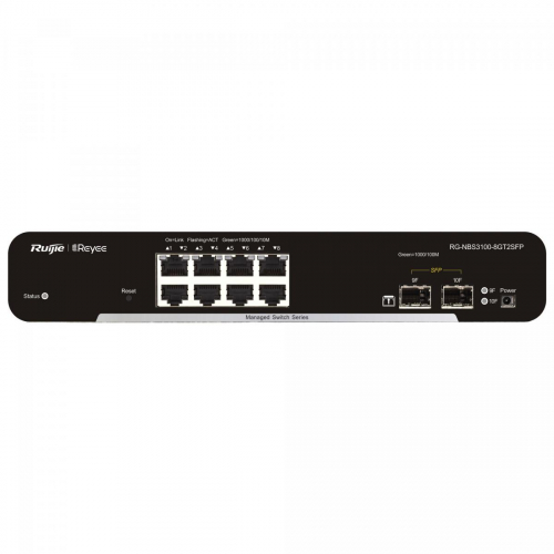 17449637002672-ruijienetworksrgnbs31008gt2sfpswitchdiretegestitol2gigabitethernet101001000nero