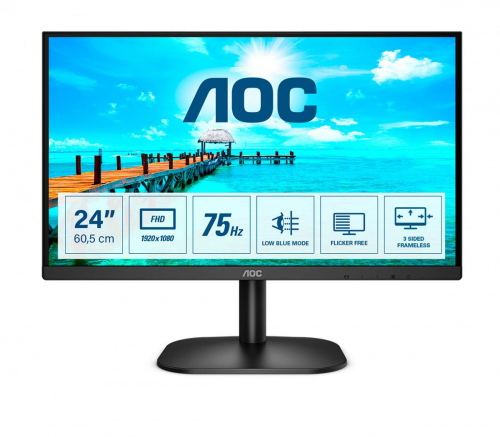 17450052374437-aocb224b2xdmmonitorpc605cm2381920x1080pixelfullhdlcdnero
