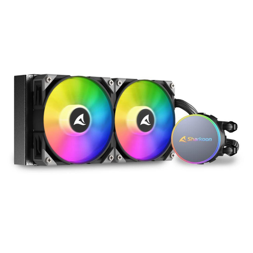 17450767743311-sharkoons70rgbcasepercomputerprocessoreraffreddatorediliquidituttoinuno12cmnero1pz