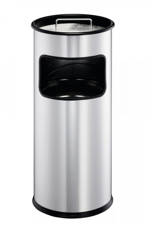 17450950806314-durable333023bidoneperlaspazzatura17lrotondometalloargento
