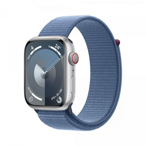 17451372825644-applewatchseries9gpscellularcassa45mminalluminioargentoconcinturinosportloopbluinverno