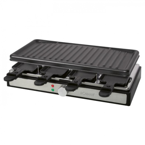 17451977963346-bomannrg6039cbgrigliaperraclette8personae1400wneroacciaioinox