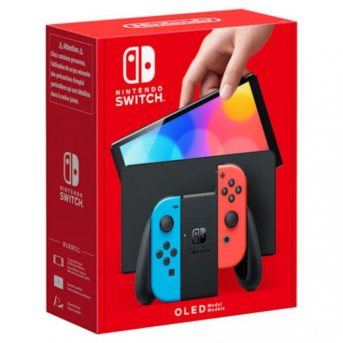 17452025351971-nintendoswitchmodellooledrossoneonbluneonschermo7pollici