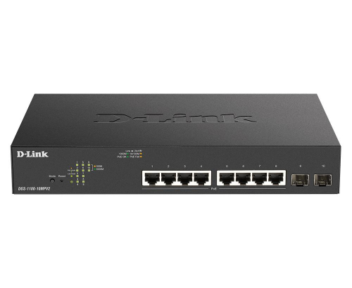 17452190916033-dlinkdgs110010mpv2gestitol2gigabitethernet101001000supportopoweroverethernetpoe1unero