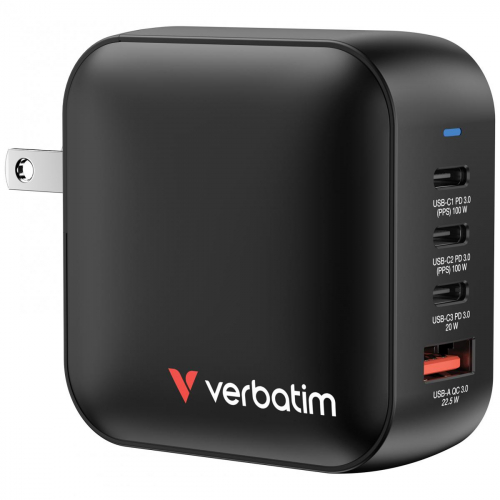 17452313468068-verbatimminigancharger100wuniversaleneroacricaricarapidainterno