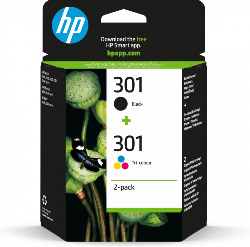 17456114978644-hpconfezioneda2cartucceoriginalidiinchiostronerotricromia301