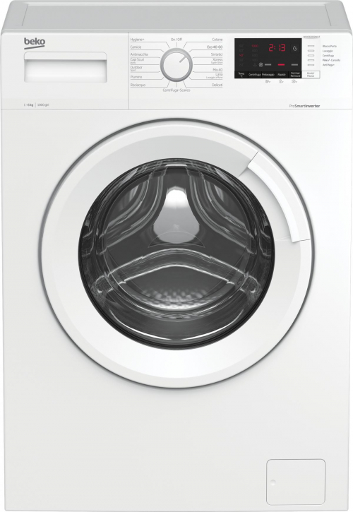 17456548995137-bekowuxs61032wiitlavatricecaricamentofrontale6kg1000giriminbianco